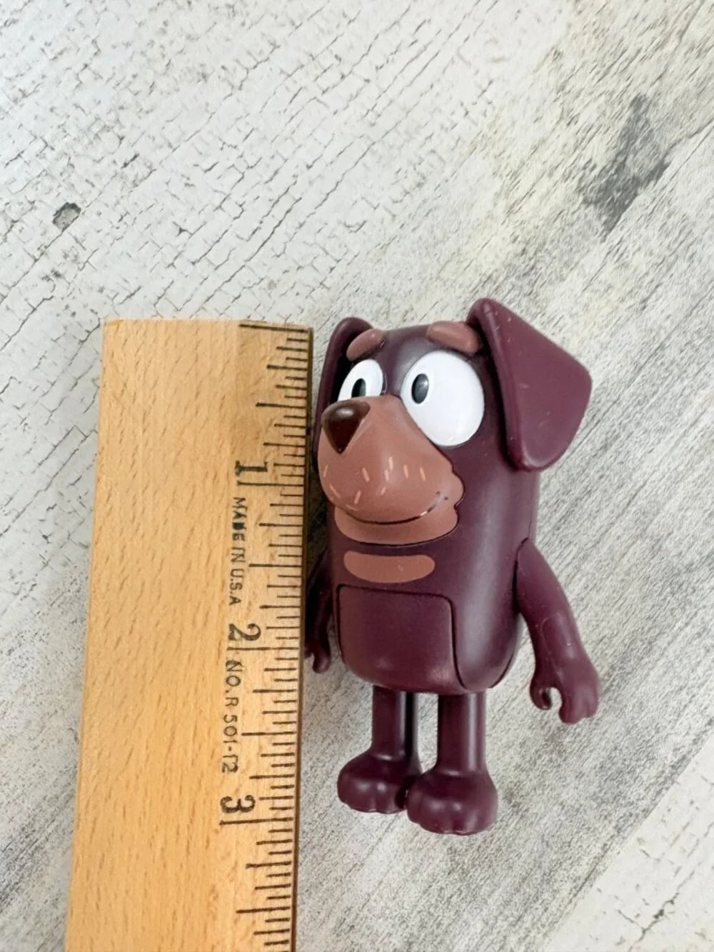 Bluey Figure FIDO and WINNIE Friends Dad Chocolate Lab Lot